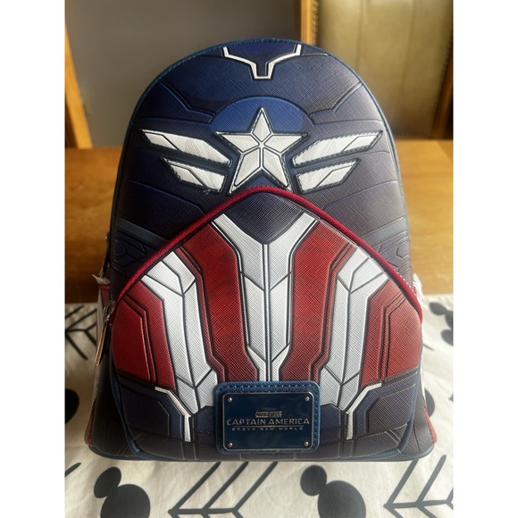 Loungefly | Bags | Disney Parks Captain America Brave New World ...